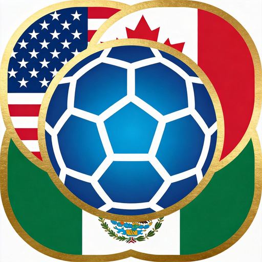 美加墨世界杯 logo